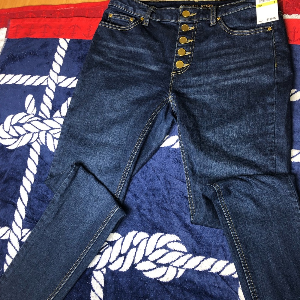 ❌SOLD ❌Michael kors high waisted jeans size 4
